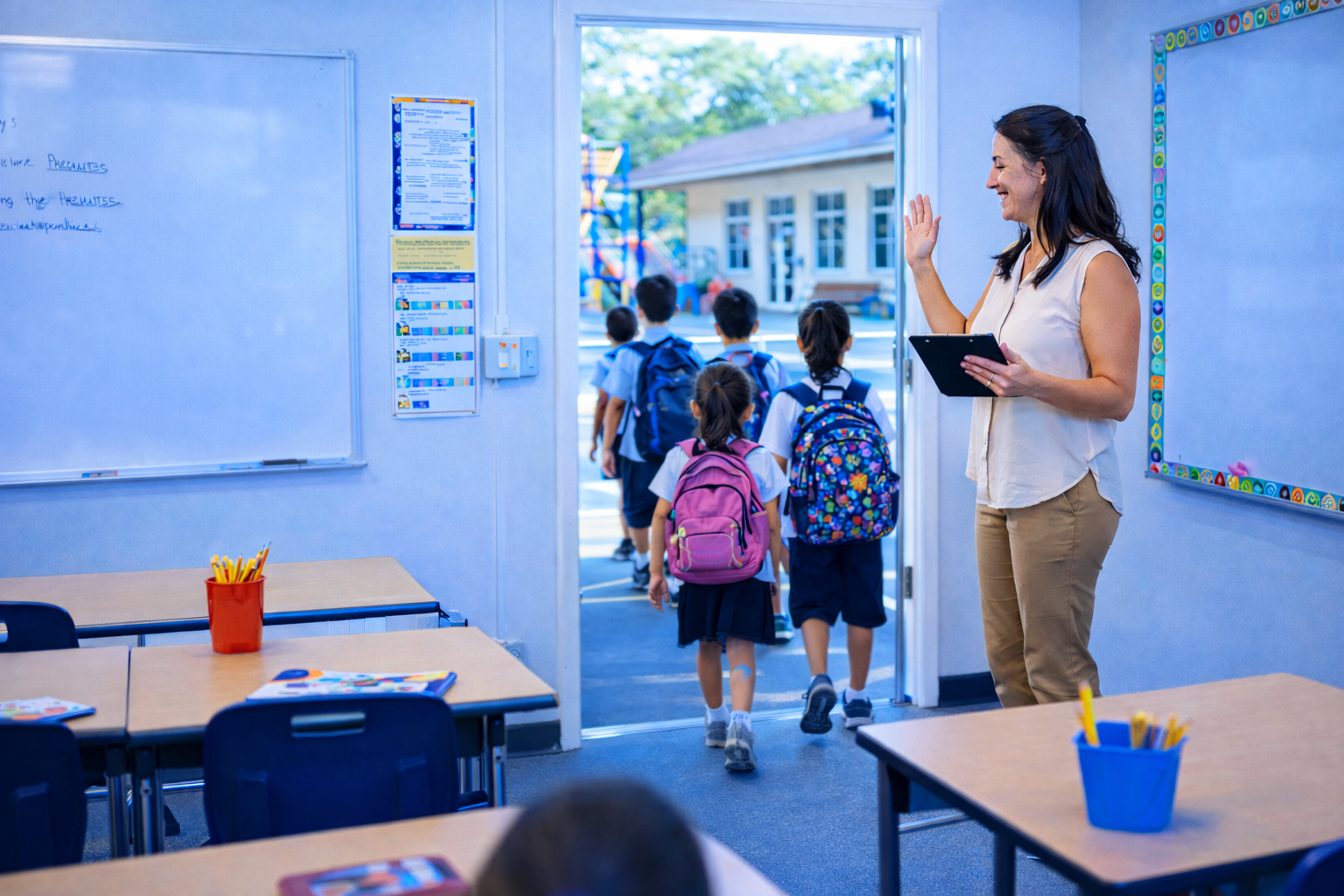 School Care Tracking — Panel personal del colegio